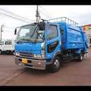  三菱 ファイター 2t 標準ベッドレス　プレス式パッカー車　 ...