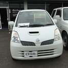  日産 モコ 660 T　ターボ　純正アルミ　ABS （パール） ハッチバック　軽自動車の画像