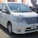  日産 セレナ 2.0 ハイウェイスター Vセレクション+Safety 4WD　 （パールホワイト） ミニバンの画像