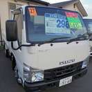  いすゞ エルフ 3.0 強化ダンプ フルフラットロー ディーゼルターボ　 （ホワイト） トラックの画像