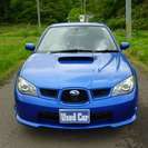  スバル インプレッサ 2.0 WRX WRリミテッド 2005 4WD　最終型 （ＷＲブルー） セダンの画像