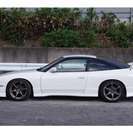  日産 180SX 2.0 タイプX スーパーハイキャス　 （ホワイト） クーペの画像