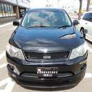  三菱 アウトランダー 2.4 G 4WD　ROARエアロ　18アルミ （ブラックマイカ） クロカン・ＳＵＶの画像