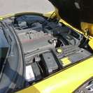  シボレー コルベット タルガトップ　WORK19インチアルミ （イエロー） クーペの画像