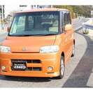  ダイハツ タント 660 X リミテッド　フルエアロ　オートエアコン （オレンジメタ） ハッチバック　軽自動車の画像