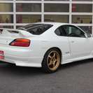  日産 シルビア 2.0 スペックR スーパーハイキャス　エアロ　車高調 （パールホワイト） クーペの画像