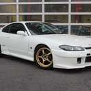  日産 シルビア 2.0 スペックR スーパーハイキャス　エアロ　車高調 （パールホワイト） クーペの画像