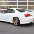  日産 シルビア 2.0 スペックR スーパーハイキャス　エアロ　車高調 （パールホワイト） クーペの画像