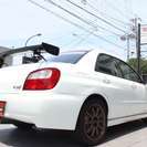  スバル インプレッサSTI 2.0 S202 STIバージョン 4WD　HDDナビフルセグ （ピュアホワイト） セダンの画像