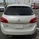  プジョー 308SW SW GT Line　当社元デモカー　アルカンターラ仕様　DE （パールホワイト） ステーションワゴンの画像