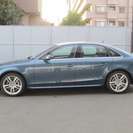  アウディ A4 2.0 TFSI ダイナミックライン　S-line レーダークルーズ MMIナビ （ユートピアブルーメタリック） セダンの画像
