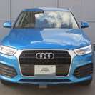  アウディ Q3 1.4 TFSI スポーツ　MMIナビ 　S-lineエクステリアP LED （ハイナンブルーメタリック） クロカン・ＳＵＶの画像
