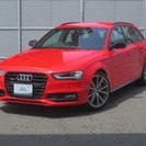  アウディ A4アバント 2.0 TFSI クワトロ Sラインパッケージ 4WD　サイドアシスト レーンアシスト 5アーム （ミサノレッドパール） ステーションワゴンの画像