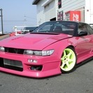  日産 シルビア 2.0 K’s　 （ピンク） クーペの画像
