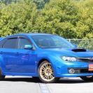  スバル インプレッサハッチバックSTI 2.5 WRX Aライン プレミアムパッケージ 4WD　BBS　レザー （ブルー） ハッチバックの画像