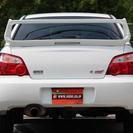  スバル インプレッサSTI 2.0 WRX 4WD　プロドラ18AW　STIマフラ- （ホワイト） セダンの画像