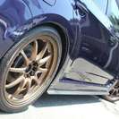  スバル インプレッサSTI 2.5 WRX Aライン 4WD　RAYS18AW （プラズマブルーシリカ） セダンの画像