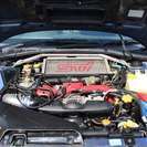  スバル インプレッサSTI 2.0 WRX 4WD　HKSマフラー　エアクリ （WRブルー） セダンの画像