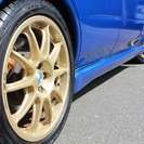  スバル インプレッサSTI 2.0 WRX 4WD　タイベル交換済 エアロ （WRブルーマイカ） セダンの画像