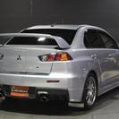  三菱 ランサーエボリューション 2.0 GSR X プレミアムパッケージ 4WD　フルエアロ　BBS （クールシルバーメタリック） セダンの画像