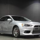  三菱 ランサーエボリューション 2.0 GSR X プレミアムパッケージ 4WD　フルエアロ　BBS （クールシルバーメタリック） セダンの画像
