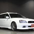  スバル レガシィツーリングワゴン 2.0 GT-B E-tune II 4WD　1オナ （ピュアホワイト） ステーションワゴンの画像