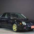  スバル インプレッサSTI 2.0 WRX 4WD　社外マフラー HID （ミッドナイトブラックマイカ） セダンの画像