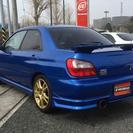  スバル インプレッサSTI 2.0 WRX 4WD　外エアロボンネット （ＷＲブルーマイカ） セダンの画像