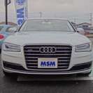  アウディ A8 4.0 TFSI クワトロ 4WD　デザインセレクション （パールホワイト） セダンの画像