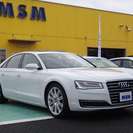  アウディ A8 4.0 TFSI クワトロ 4WD　デザインセレクション （パールホワイト） セダンの画像