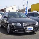  アウディ A6 2.8 FSI クワトロ 4WD　ワンオーナー・革シート （ブラック） セダンの画像