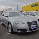  アウディ A6アバント 4.2 クワトロ 4WD　 （シルバー） ステーションワゴンの画像