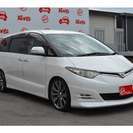  トヨタ エスティマ 2.4 アエラス　両側パワスラ・車高調・19インチ （パールホワイト） ミニバンの画像