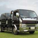  いすゞ エルフ 4.6 ワイド 超ロング フラットロー ディーゼル　積載車セルフローダー （パープル） トラックの画像