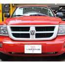  ダッジ ダコタ ビッグホーンED　4WD　クルーキャブ　走行距離証明書　フルセグHDDナビ （フレイムレッド） ピックアップトラックの画像