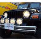  ジープ ラングラー スポーツ ソフトトップ 4WD　ディーラー車　リフトアップ　HDDナビ （ブラック） クロカン・ＳＵＶの画像