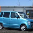  スズキ ワゴンR 660 FX 4WD　 （グリーンメタリック） ハッチバック　軽自動車の画像
