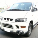  三菱 デリカスペースギア 3.0 シャモニー ハイルーフ 4W...