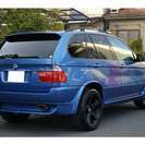  ＢＭＷ X5 4.6is 4WD　アルピナ製V8エンジン Mサス 純正20インチ （ブルー） クロカン・ＳＵＶの画像
