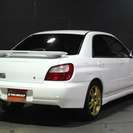  スバル インプレッサSTI 2.0 WRX 4WD　キセノンエアロブレンボ （ピュアホワイト） セダンの画像