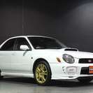  スバル インプレッサSTI 2.0 WRX 4WD　キセノンエアロブレンボ （ピュアホワイト） セダンの画像