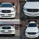  トヨタ ランドクルーザー200 4.7 AX Gセレクション 4WD　HDDナビ 20inアルミ フルエアロ （パールホワイト） クロカン・ＳＵＶの画像