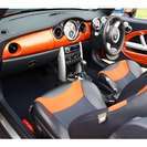  BMW ミニコンバーチブル クーパー　クロノP　キセノン　1年保証 （ホットオレンジメタリック） オープンの画像