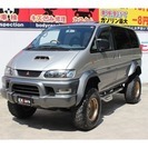  三菱 デリカスペースギア 2.8 エクシード ツインサンルーフ ディーゼルターボ 4WD　 （ツートングレーグレー） ミニバンの画像