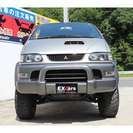  三菱 デリカスペースギア 2.8 エクシード ツインサンルーフ ディーゼルターボ 4WD　 （ツートングレーグレー） ミニバンの画像