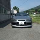  日産 シルビア 2.0 スペックR エアロ　19インチ　車高調　ブリスタ （ガンメタリック） クーペの画像