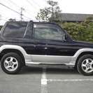  三菱 パジェロミニ 660 VR-S 4WD　レカロシート禁煙1オーナターボ （ブラックシルバー） クロカン・ＳＵＶ　軽自動車の画像