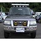  三菱 パジェロミニ 660 V 4WD　ルーフキャリア付 （シルバー） クロカン・ＳＵＶ　軽自動車の画像