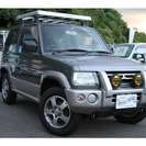  三菱 パジェロミニ 660 V 4WD　ルーフキャリア付 （シルバー） クロカン・ＳＵＶ　軽自動車の画像