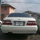  日産 シーマ 4.1 41TR-X　ETC レザーシート （パールホワイト） セダンの画像